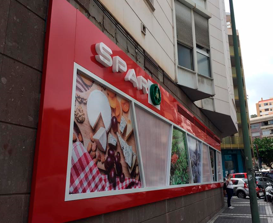 rotulos para grandes superficies en las palmas
